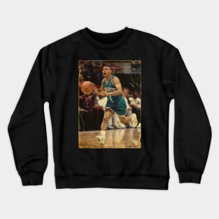 COVER SPORT - SPORT ILLUSTRATED - muggsy bogues dribbles Crewneck Sweatshirt